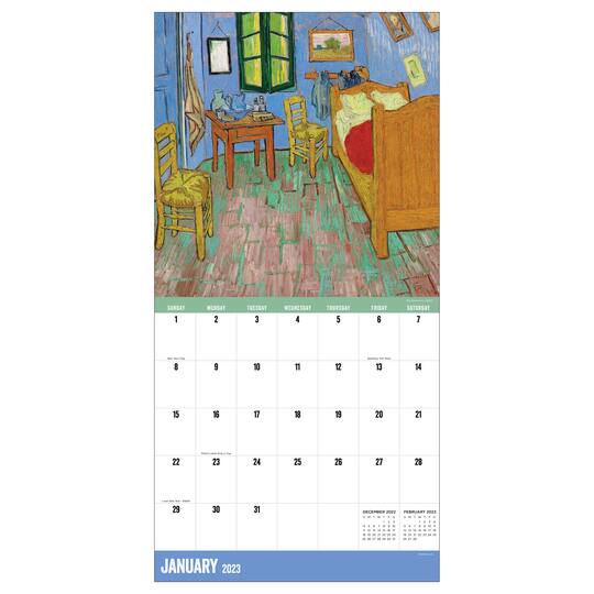 TF Publishing 2023 Van Gogh Wall Calendar Michaels tf-publishing-2023-van-gogh-wall-calendar-michaels